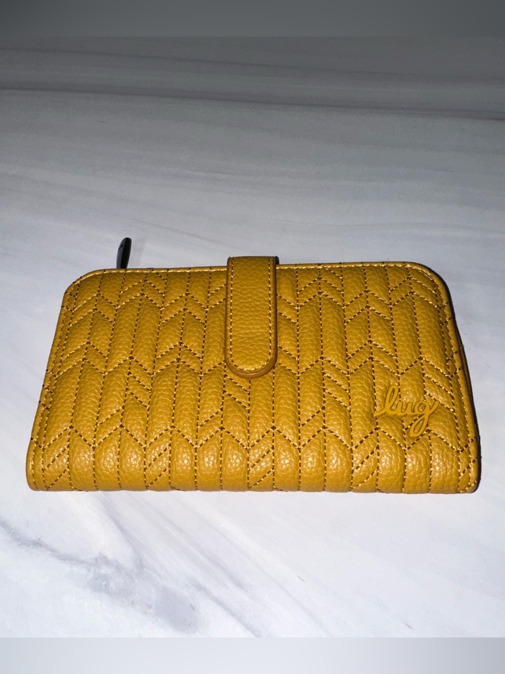 Lug Tram Wallet VL RFID Amber Yellow Like new!